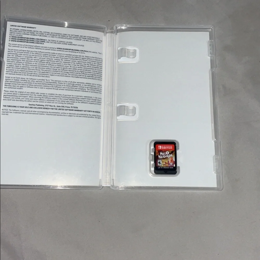 Hello Neighbor Nintendo Switch Game
